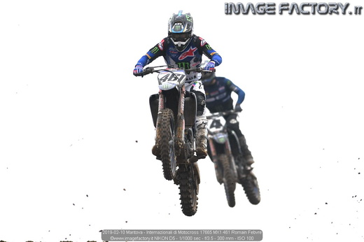 2019-02-10 Mantova - Internazionali di Motocross 17665 MX1 461 Romain Febvre